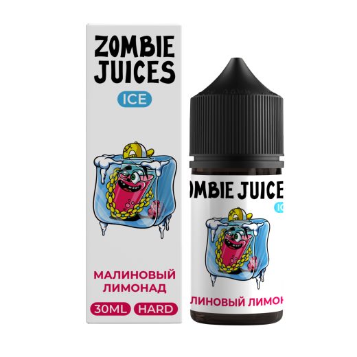 Жидкость Zombie Juices Ice - Малиновый лимонад HARD