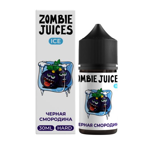 Жидкость Zombie Juices Ice - Черная смородина HARD