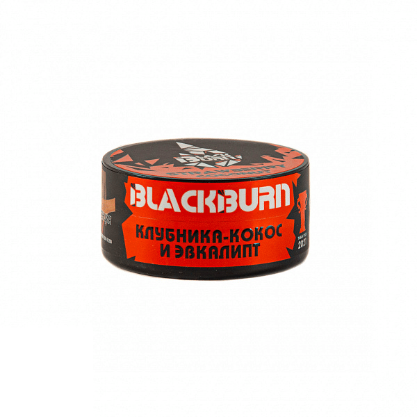 Табак для кальяна BlackBurn Strawberry coconut 25гр