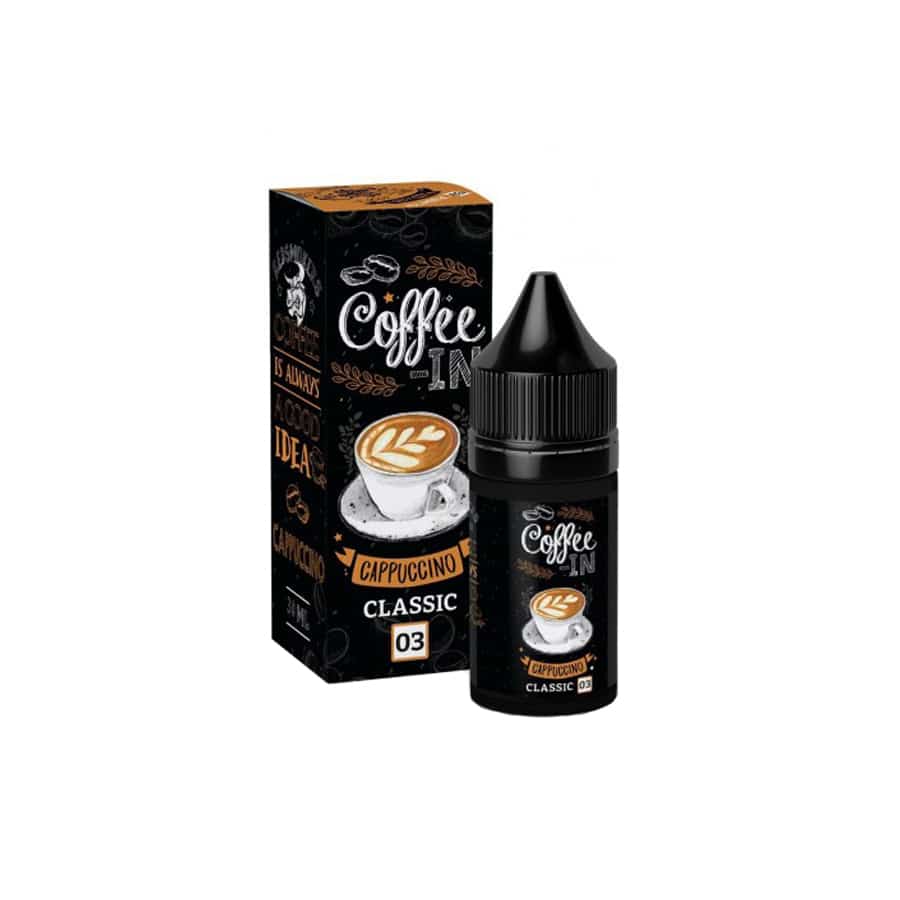 Жидкость Coffee-In Classic - Cappuchino 30 мл 3 мг