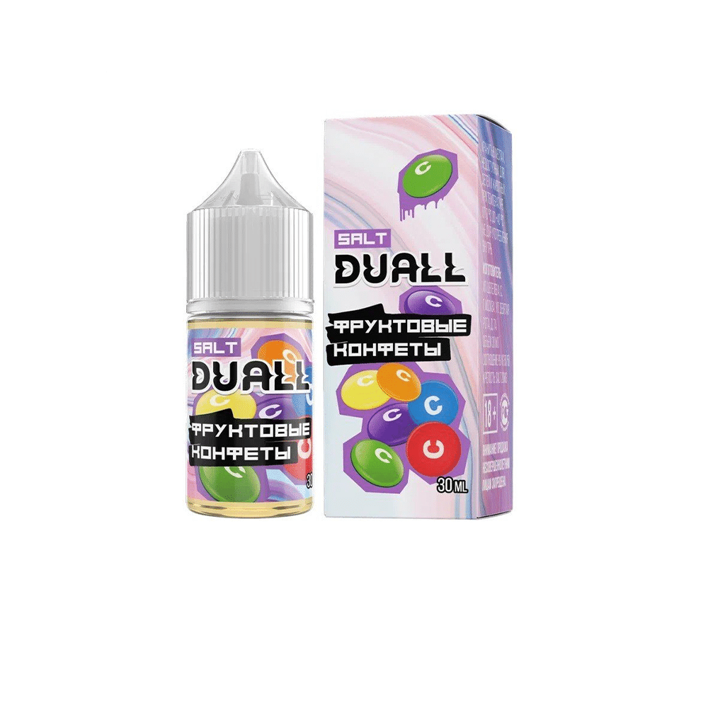 Жидкость Duall Salt - Фруктовые конфеты 20 мг
