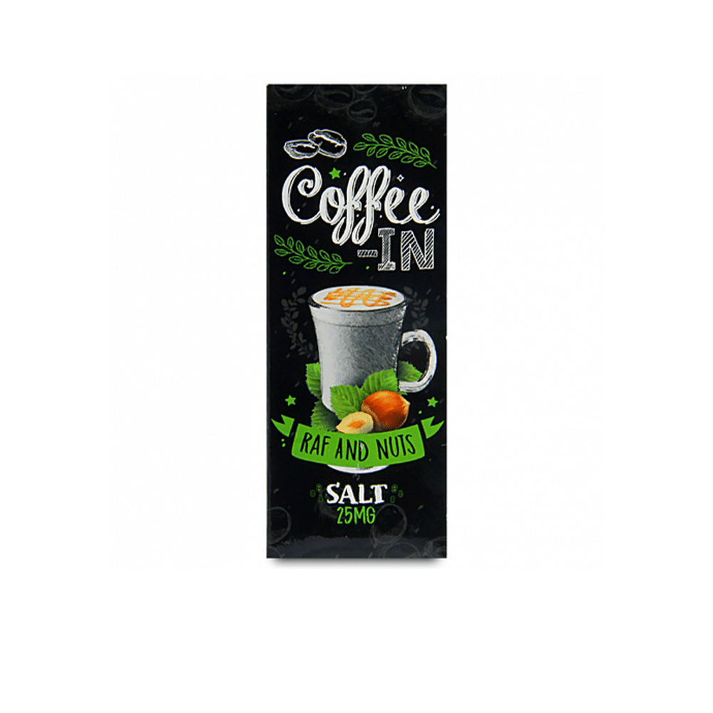 Жидкость Coffee In Salt - Raf & Nuts 20 мг