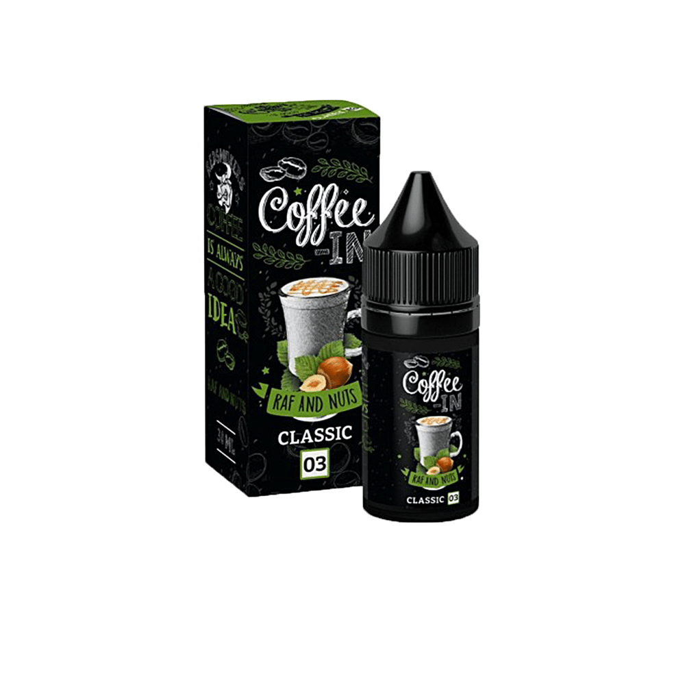 Жидкость Coffee-In Classic - Raf & Nuts 30 мл 3 мг